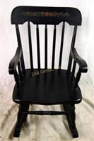 Antique Child Small Spindle Back Rocking Chair