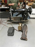Antique Admiral electric sewing machine