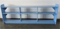 Blue Shelf Unit