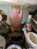 Assorted lot of home decor with picture frames,