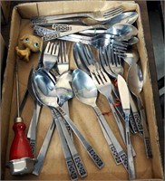 Mid Century Classic Stainless Silver Ware Set