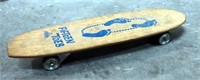 Rare Nash Fifteen Toes Wood Skate Board