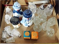 Glass & Ceramic Assorted Salt & Pepper Collection