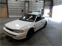 1996 Subaru Impreza L- WHITE 184,597