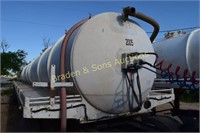 USED 2007 HP 130 BARREL WATER VACUUM TRAILER