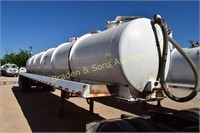 USED 2013 AMS 130 BARREL WAATER VACUUM TRAILER