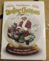Skid of Stealing Christmas the Movie on DVD