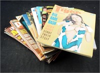 20 Vintage 1970's Assorted Men's Nudity Magazines