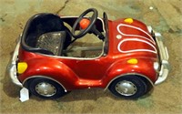 Junior Sportster Vintage Red Vw Pedal Car