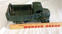 Cast iron toy dump truck