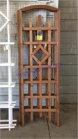 6 foot arched garden trellis, quantity 2