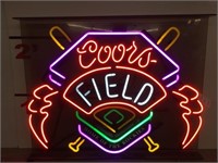 Coors Field neon