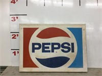 Painted Pepsi Sign