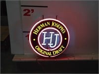 Herman Joseph HJ Original Draft Neon