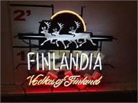 Finlandia Vodka of Finlad Neon