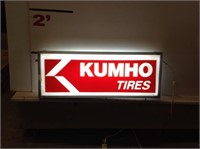 Kumo Tires Double Sided Box Sign