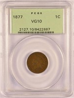Nice Collector Grade 1877 Indian Cent.