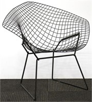 Harry Bertoia Knoll Vintage Black Diamond Chair