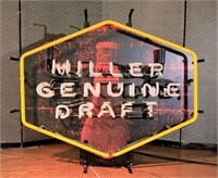 Miller Genuine Draft Beer Neon Sign