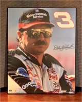 Dale Earnhardt Wood Sign Poster