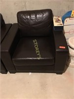 Bonded Leather Arm Chair