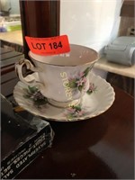 Royal Albert May Flower Tea Cup & Saucer