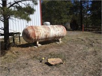 Propane Tank Located Next To The Shop