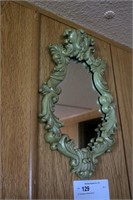 15" decorative framed mirror
