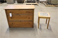 Vintage Dresser and End Table