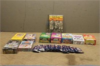 (10) Boxes of Assorted Sports Cards with Babe