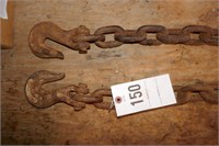 14' 1/2" Log Chain With 2 Grab Hooks