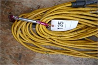 Used Yellow Extension Cord