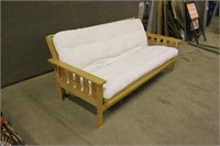 Wooden Futon with cushion 82"x34"x34"