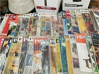 46 issues of the Saturday evening Post Magazine