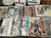 Vintage Saturday evening post magazine's44 issues