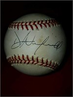 Dave Winfield autographed Rawlings official