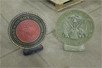 Army and Navy Yard Plate Ornaments