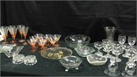Glassware & Glass Serving Pcs/Candle Holders- 10A