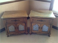Matching Vintage Hickory Man. Nightstands -4B
