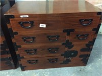 ORIENTAL CHEST OF DRAWERS