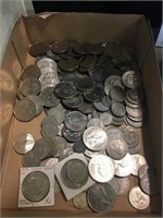 QTY OF CROWN COINS & OTHERS