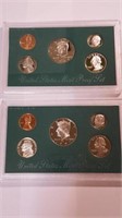 (Two) 1997-S Mint Proof Sets