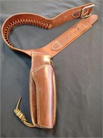 Leather Gun Belt & Holster