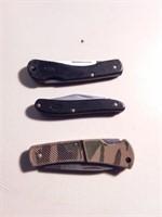 Set of 3 Case Pocket Knives