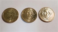 (Three) George Washington Presidential Dollars