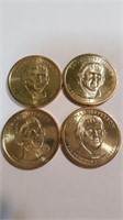 (Four) Thomas Jefferson Presidential Dollars
