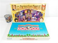 2 jeux: Monopoly Deluxe + Dead End Drive