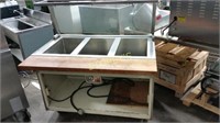 3 Well Heated Steam Table