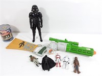 Lot de figurines Star Wars et fusil