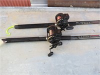 2 Fishing Rods & Reels